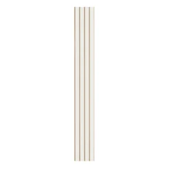 I-WOOD AKUSTIKPANEL EG HVIDMALET 16 X 300 X 2400 MM