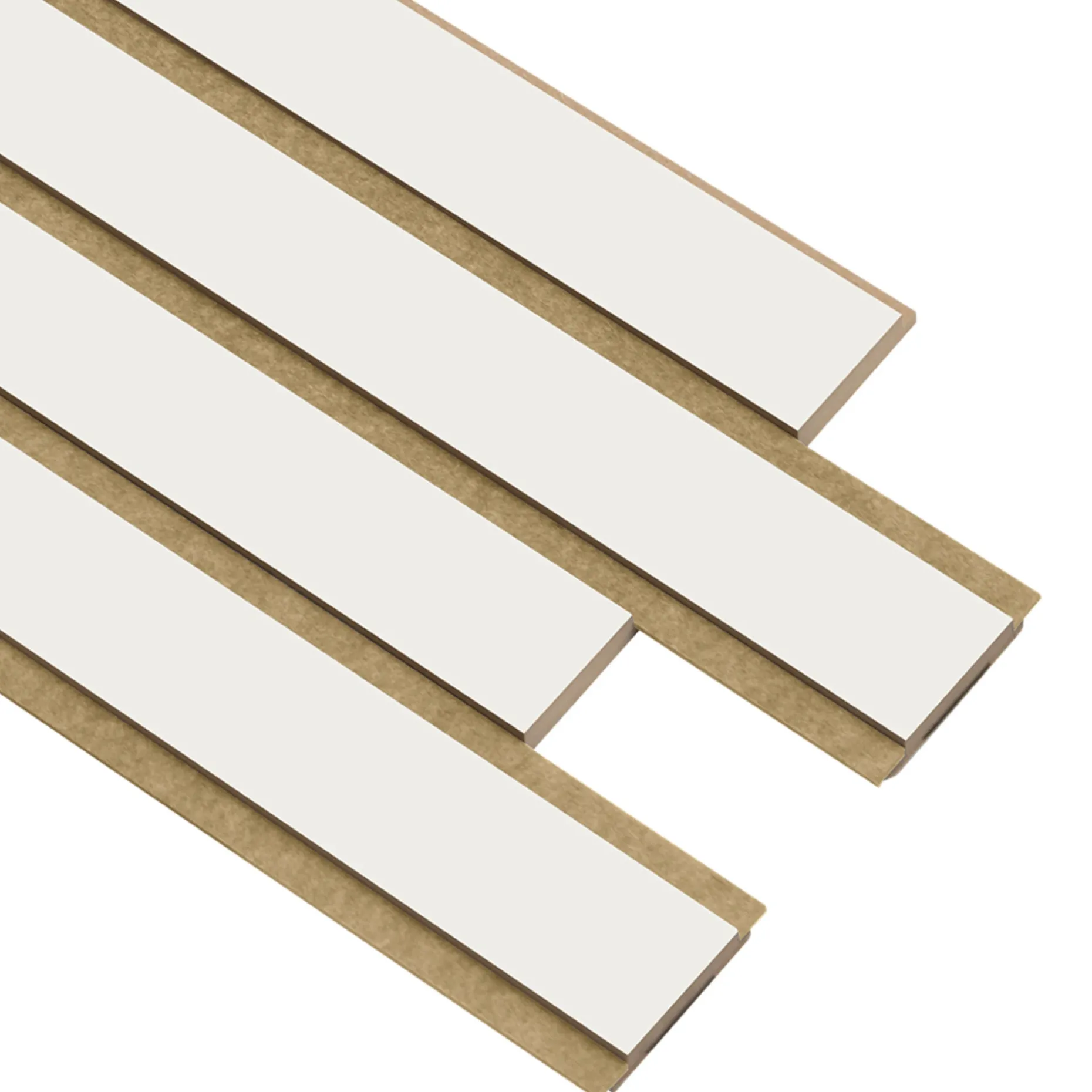 I-WOOD AKUSTIKPANEL EG HVIDMALET 16 X 300 X 2400 MM