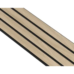 I-WOOD AKUSTIKPANEL EG HVID OLIE 17 X 300 X 2400 MM