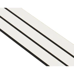 I-WOOD AKUSTIKPANEL EG HVIDMALET 16 X 300 X 2400 MM