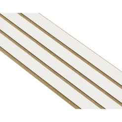 I-WOOD AKUSTIKPANEL EG HVIDMALET 16 X 300 X 2400 MM