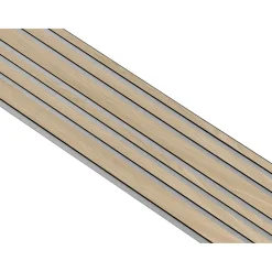 I-WOOD AKUSTIKPANEL EG HVID OLIE 17 X 300 X 2400 MM