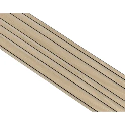 I-WOOD AKUSTIKPANEL EG HVID OLIE 17 X 300 X 2400 MM