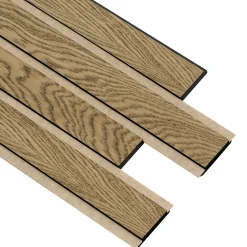 I-WOOD AKUSTIKPANEL EG MØRKEBRUN OLIE 17 X 300 X 2400 MM