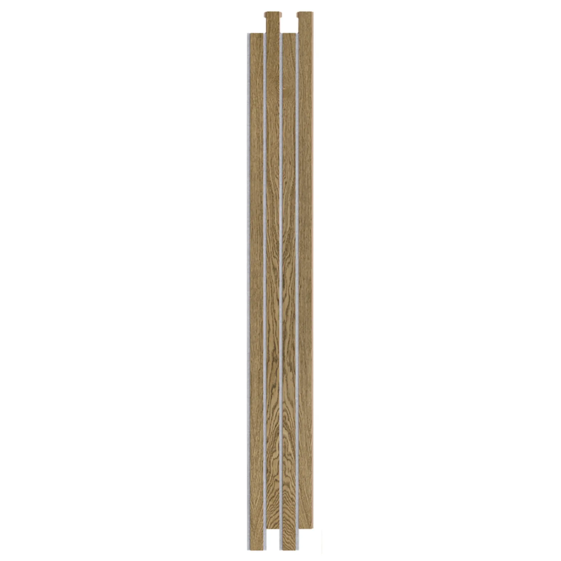 I-WOOD AKUSTIKPANEL EG MØRKEBRUN OLIE 16 X 300 X 2400 MM