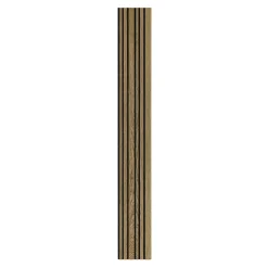 I-WOOD AKUSTIKPANEL EG MØRKEBRUN OLIE 16 X 300 X 2400 MM
