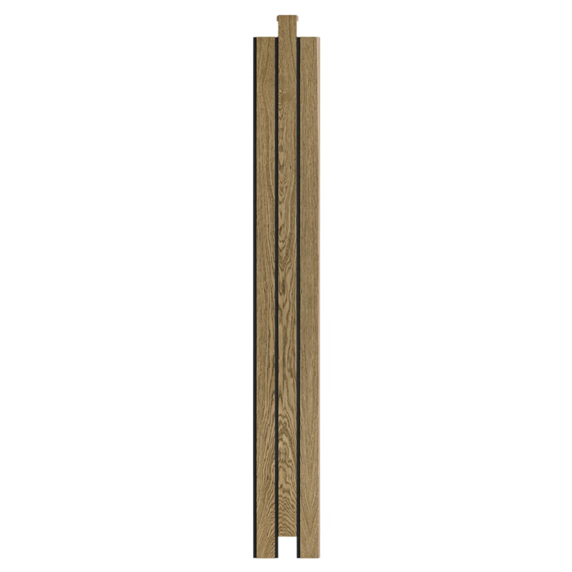 I-WOOD AKUSTIKPANEL EG MØRKEBRUN OLIE 16 X 300 X 2400 MM
