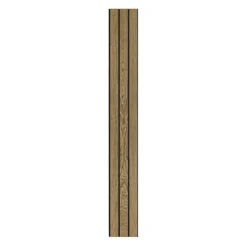 I-WOOD AKUSTIKPANEL EG MØRKEBRUN OLIE 17 X 300 X 2400 MM