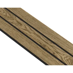 I-WOOD AKUSTIKPANEL EG MØRKEBRUN OLIE 16 X 300 X 2400 MM