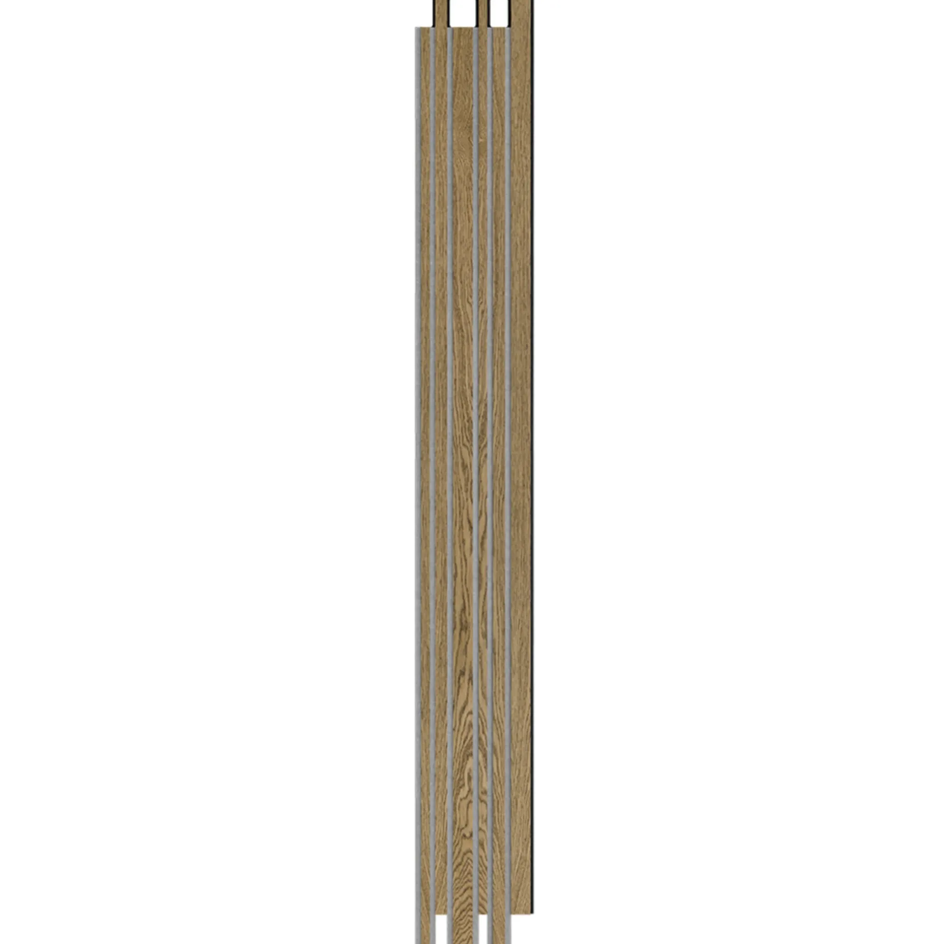 I-WOOD AKUSTIKPANEL EG MØRKEBRUN OLIE 17 X 300 X 2400 MM