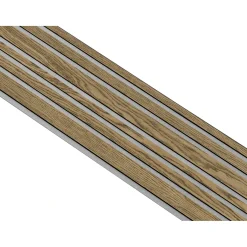 I-WOOD AKUSTIKPANEL EG MØRKEBRUN OLIE 17 X 300 X 2400 MM