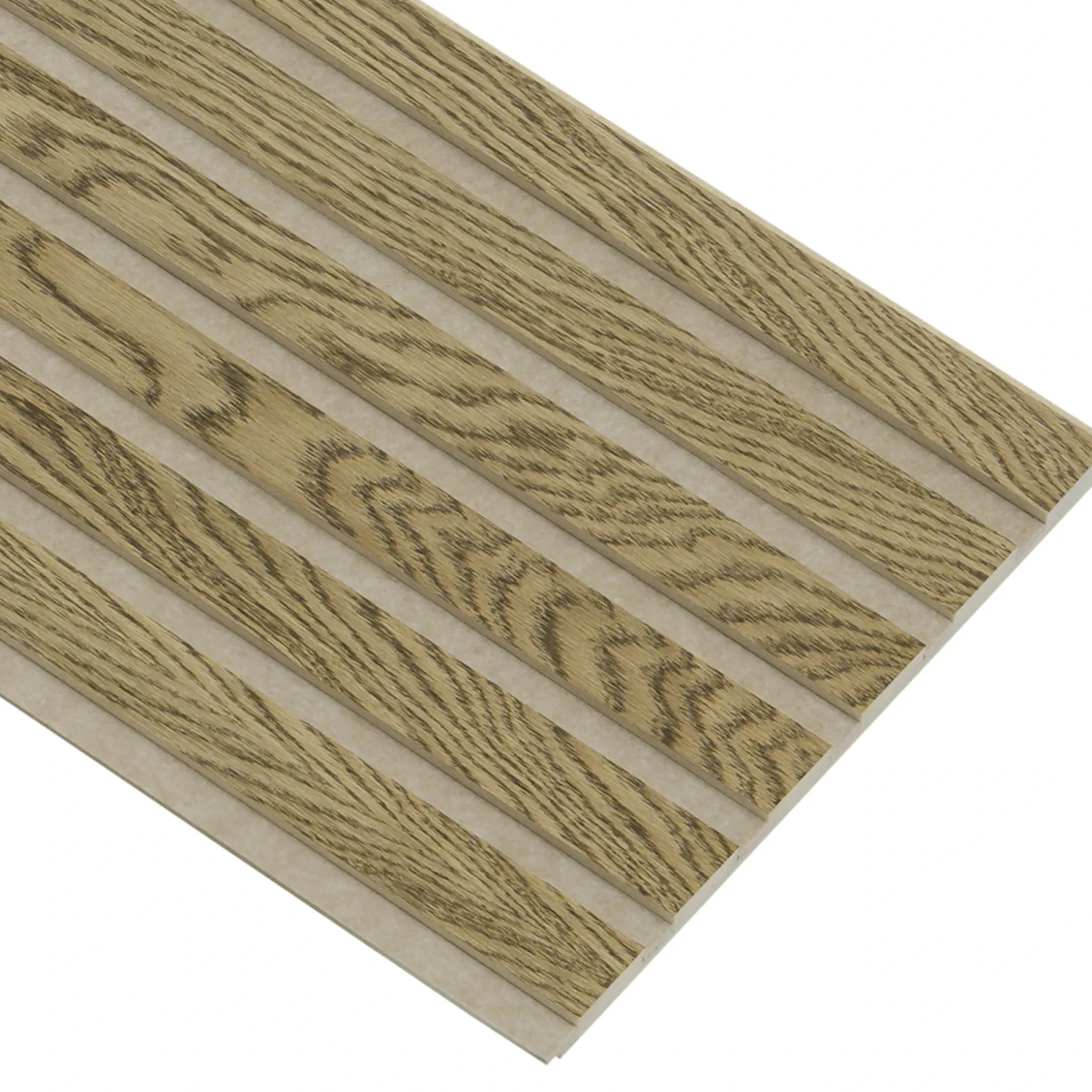 I-WOOD AKUSTIKPANEL EG MØRKEBRUN OLIE 16 X 300 X 2400 MM