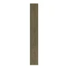 I-WOOD AKUSTIKPANEL EG MØRKEBRUN OLIE 16 X 300 X 2400 MM