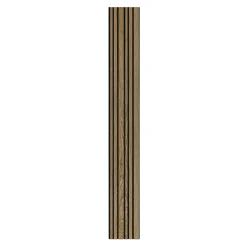 I-WOOD AKUSTIKPANEL EG MØRKEBRUN OLIE 17 X 300 X 2400 MM
