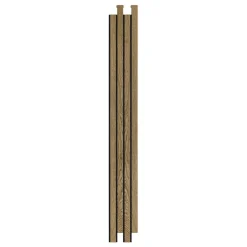 I-WOOD AKUSTIKPANEL EG MØRKEBRUN OLIE 16 X 300 X 2400 MM