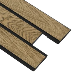 I-WOOD AKUSTIKPANEL EG MØRKEBRUN OLIE 17 X 300 X 2400 MM