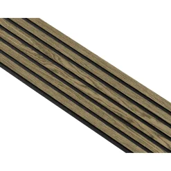 I-WOOD AKUSTIKPANEL EG MØRKEBRUN OLIE 17 X 300 X 2400 MM