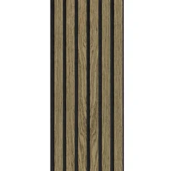 I-WOOD AKUSTIKPANEL EG MØRKEBRUN OLIE 17 X 300 X 2400 MM