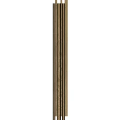 I-WOOD AKUSTIKPANEL EG MØRKEBRUN OLIE 16 X 300 X 2400 MM