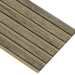 I-WOOD AKUSTIKPANEL EG SORT OLIE 17 X 300 X 2400 MM