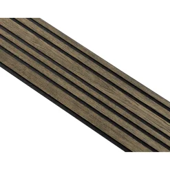 I-WOOD AKUSTIKPANEL EG SORT OLIE 17 X 300 X 2400 MM