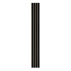 I-WOOD AKUSTIKPANEL EG SORTMALET 17 X 300 X 2400 MM