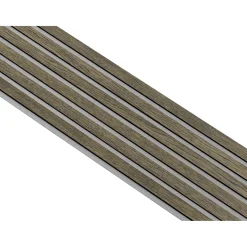 I-WOOD AKUSTIKPANEL EG SORT OLIE 17 X 300 X 2400 MM