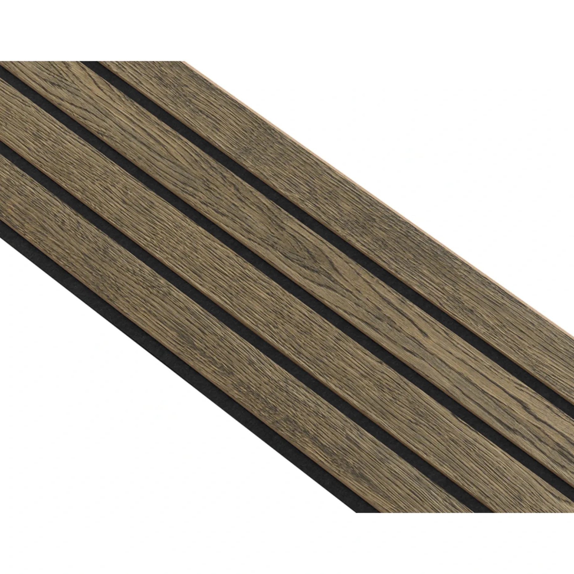I-WOOD AKUSTIKPANEL EG SORT OLIE 16 X 300 X 2400 MM