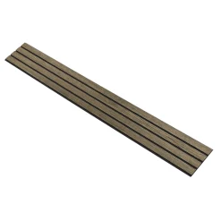 I-WOOD AKUSTIKPANEL EG SORT OLIE 17 X 300 X 2400 MM