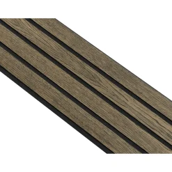 I-WOOD AKUSTIKPANEL EG SORT OLIE 17 X 300 X 2400 MM