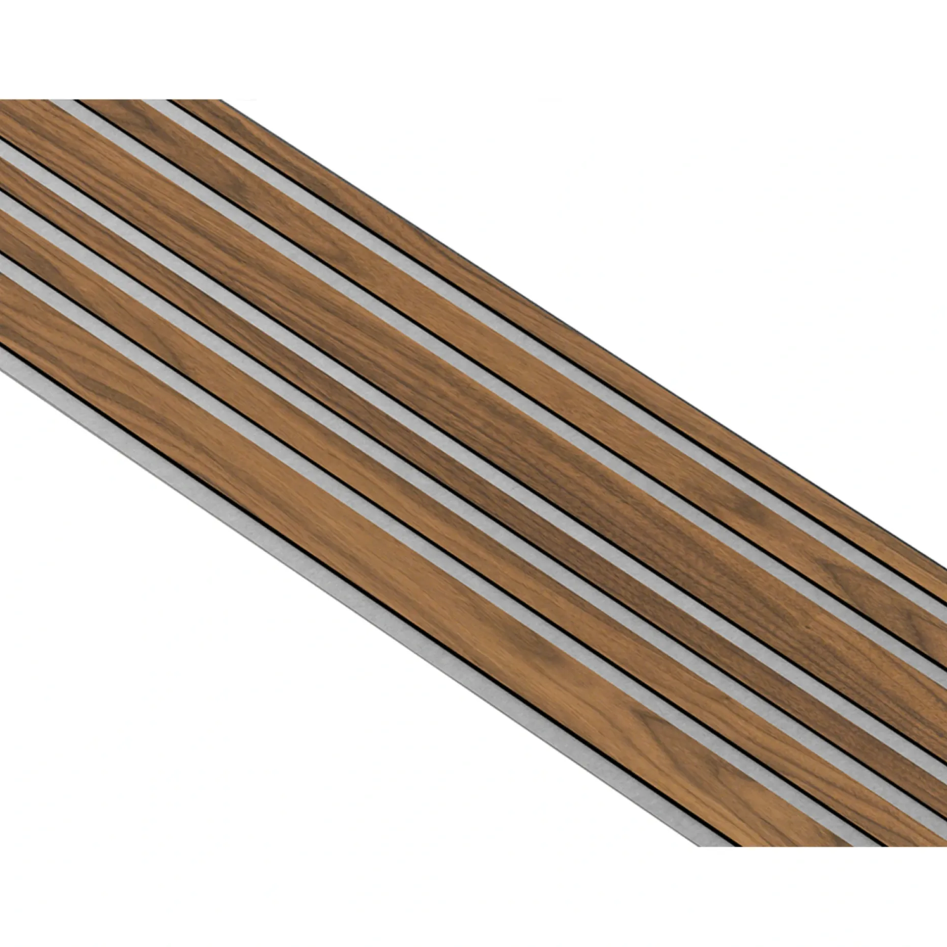 I-WOOD AKUSTIKPANEL VALNØD 17 X 300 X 2400 MM