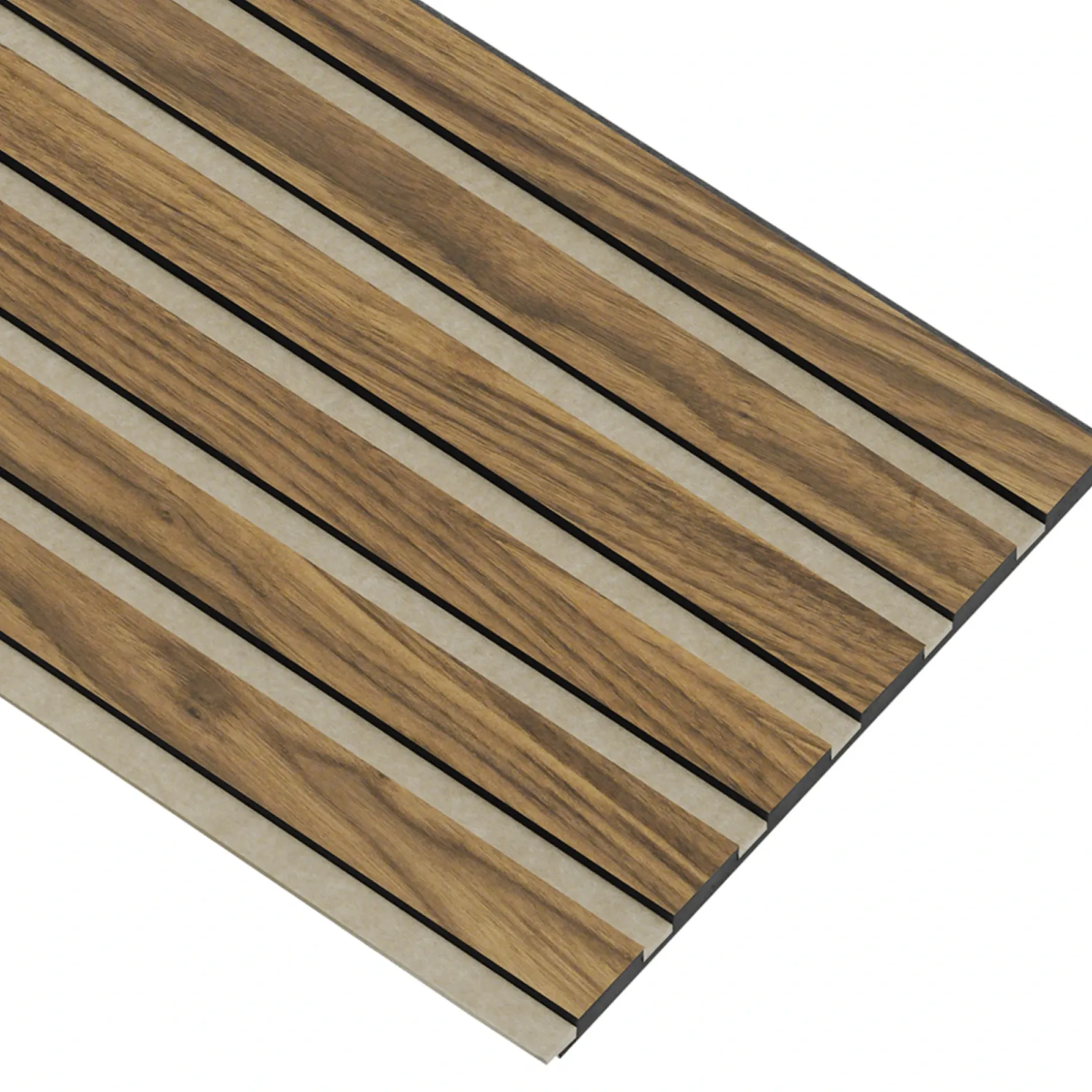 I-WOOD AKUSTIKPANEL VALNØD 17 X 300 X 2400 MM
