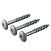 JAMES HARDIE FACADESKRUE LYSEGRÅ 4,8X30 MM 250 STK