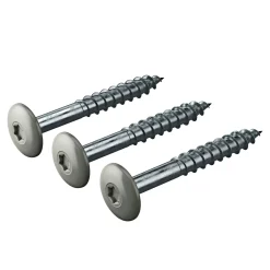 JAMES HARDIE FACADESKRUE LYSEGRÅ 4,8X30 MM 250 STK