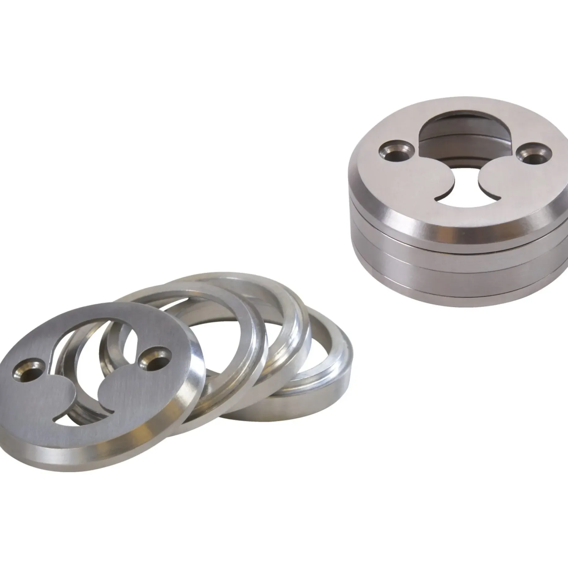 JASA ROKOKO CYLINDERRING Ø6-21 MM SØLV 1 STK