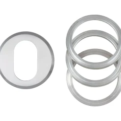 JASA UNIVERSAL CYLINDERRING OVAL CYLINDERRING Ø6-21 MM SØLV 1 STK
