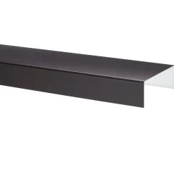 JUAL SORT ALU-PROFIL 21ES, 25 X 140 X 25 MM. LIMTRÆSPROFIL 1 M