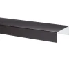 JUAL SORT ALU-PROFIL 21FS, 25 X 120 X 25 MM. LIMTRÆSPROFIL 1 M