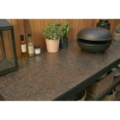 KEFLICO COMPACT SOAP STONE/ANTICO TERRA BORDPLADE STENGRÅ 620 X 3000 X 12 MM