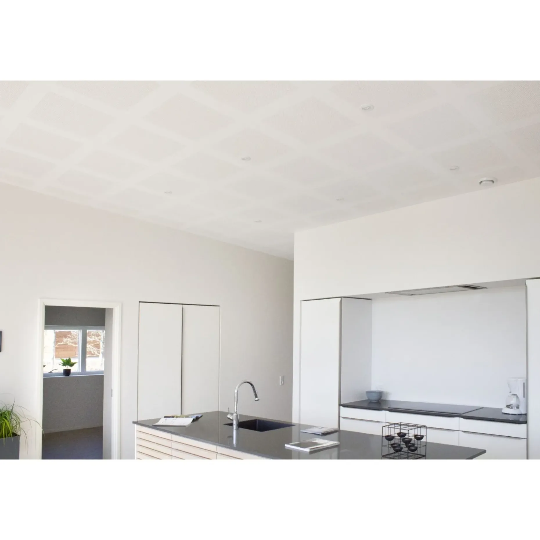 KNAUF DESIGNPANEL M2F, UBEH. FAS4 AKUSTIKLOFT 13 X 900 X 2700 MM