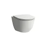 LAUFEN PRO SAMPAK M/ SC SÆDE UDEN SKYLLEKANT VÆGHÆNGT TOILET