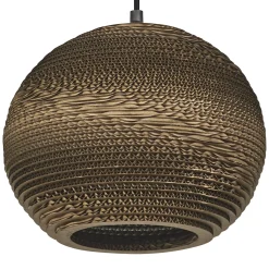 LEDVANCE DECOR CARDBOARD PENDEL BRUN 27,2 CM
