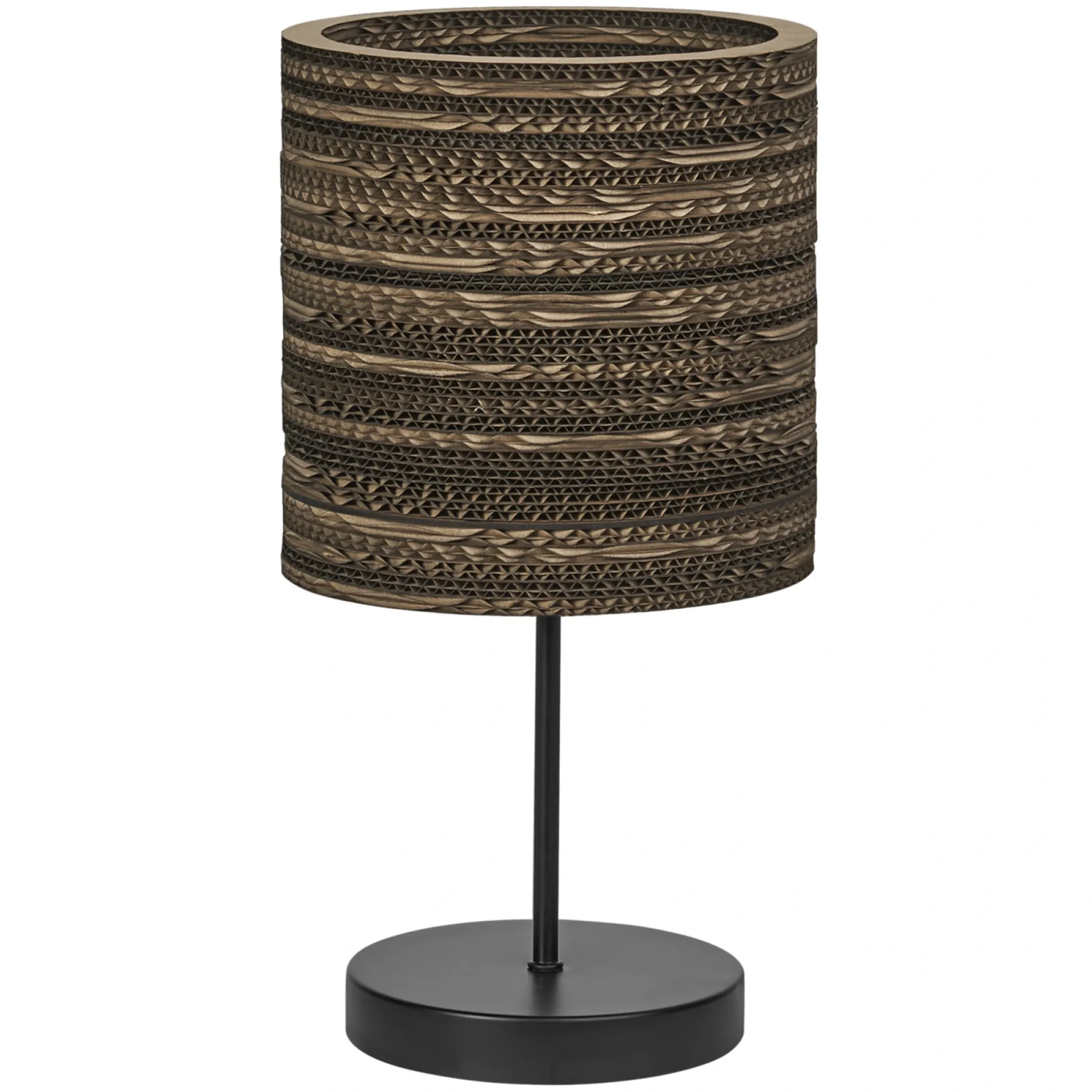 LEDVANCE DECOR CARDBOARD BORDLAMPE BRUN 25,8 CM