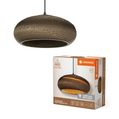 LEDVANCE DECOR CARDBOARD PENDEL BRUN 41,2 CM