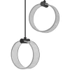 LEDVANCE DECOR CIRCLE PENDEL SORT 22,7 CM