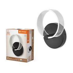 LEDVANCE DECOR CIRCLE VÆGLAMPE 8W SORT