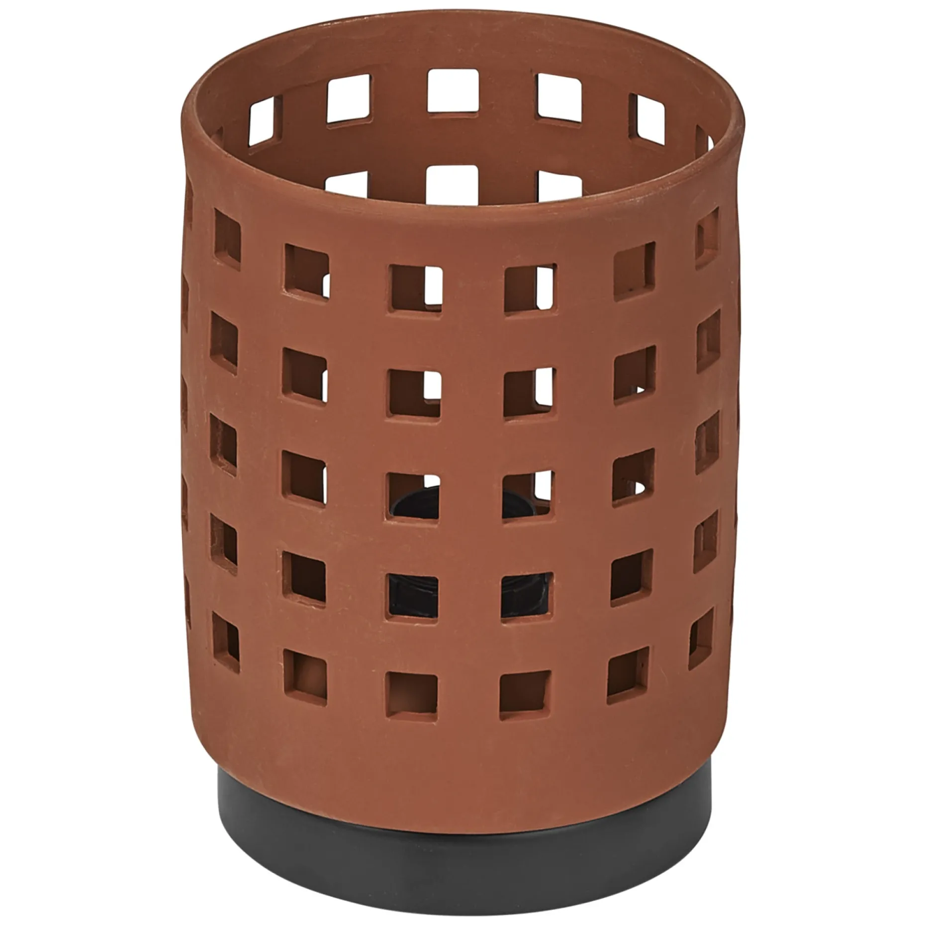 LEDVANCE DECOR CLAY BORDLAMPE BRUN 28,3 CM
