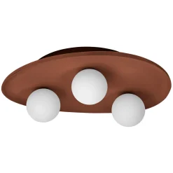 LEDVANCE DECOR CLAY LOFTLAMPE BRUN 45,2 CM