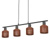 LEDVANCE DECOR CLAY PENDEL BRUN 23,6 CM