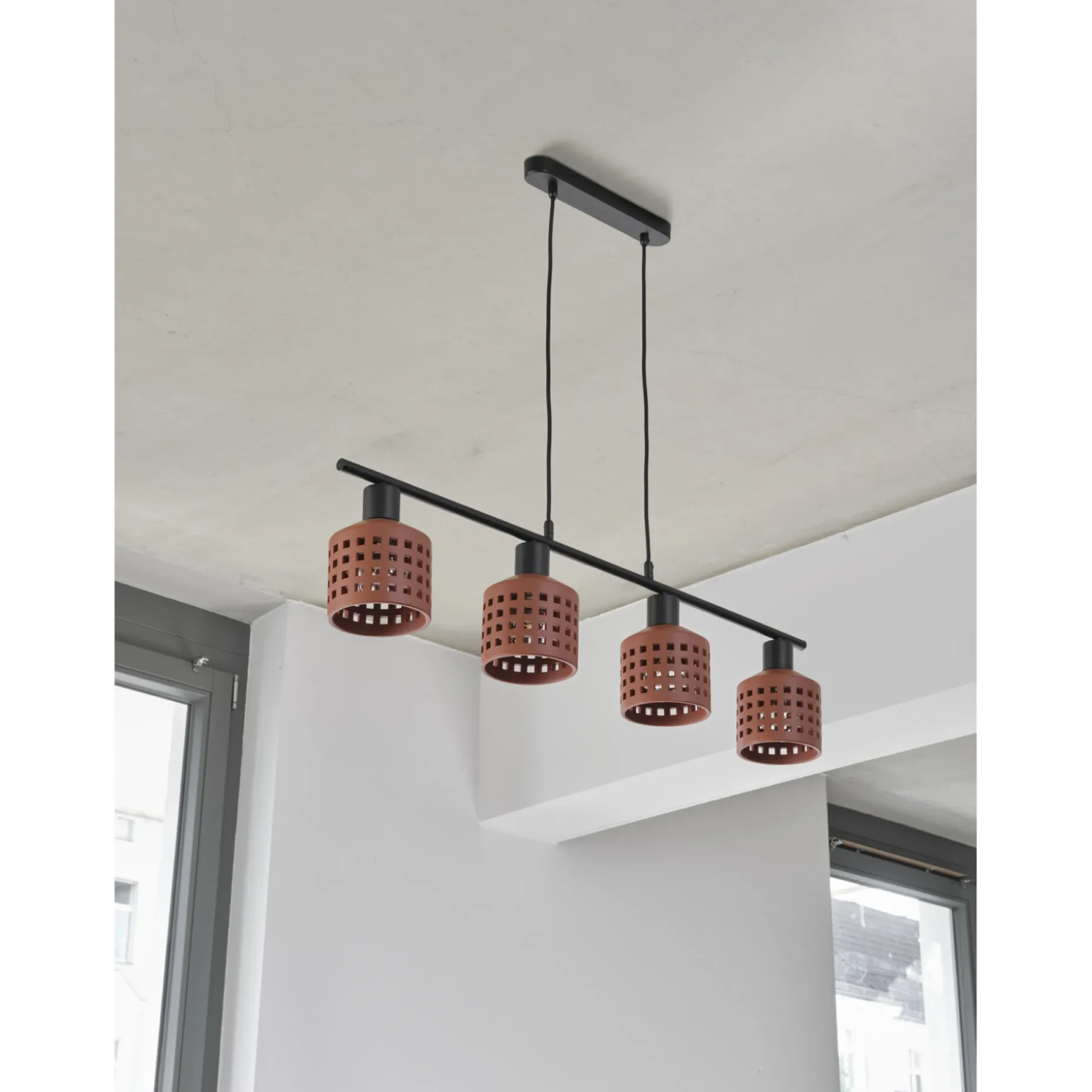LEDVANCE DECOR CLAY PENDEL BRUN 23,6 CM